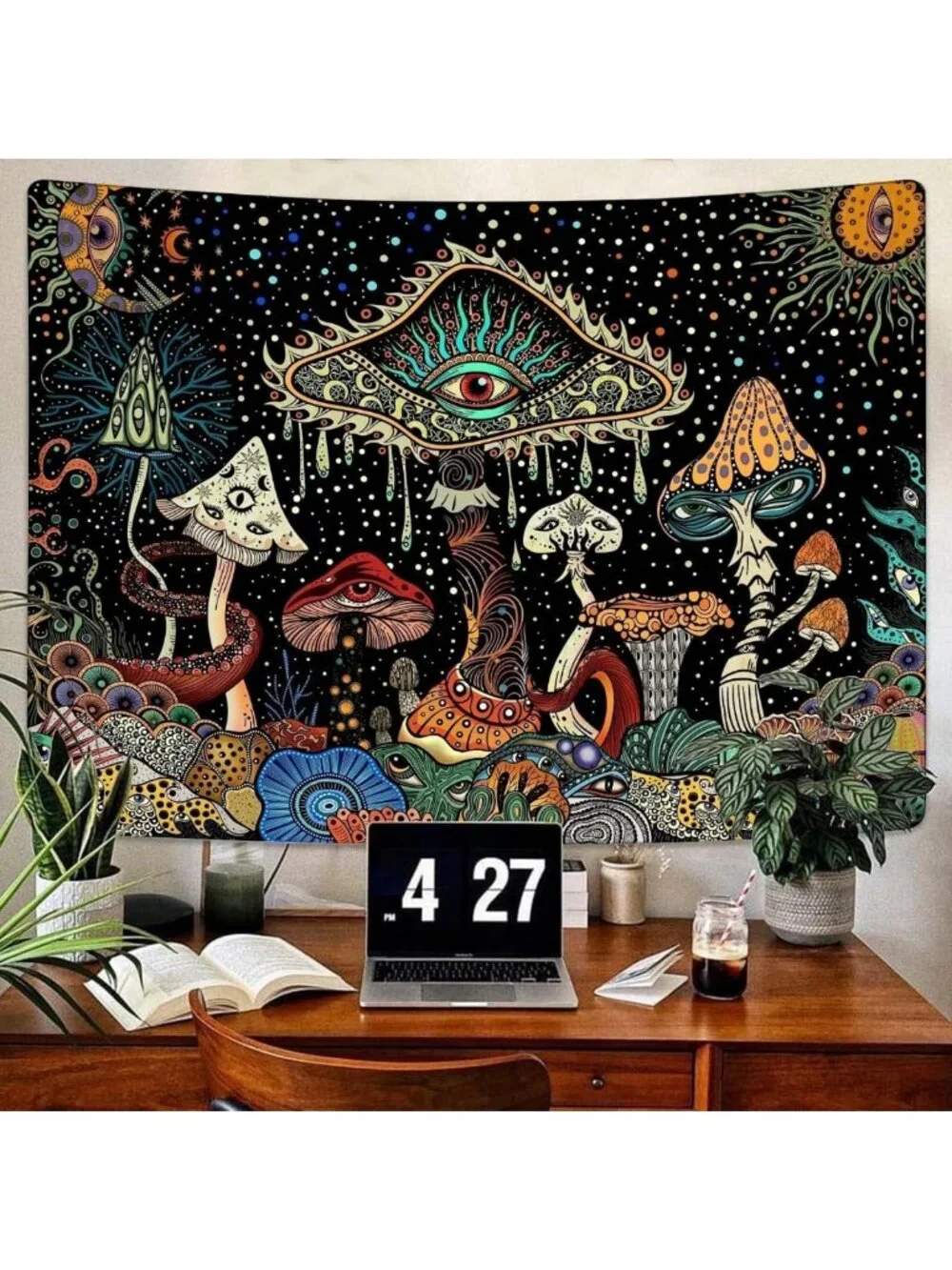 Cute Mushroom Tapestry | Aesthetic Wall Hanging for Bedroom & Dorm Decor 60